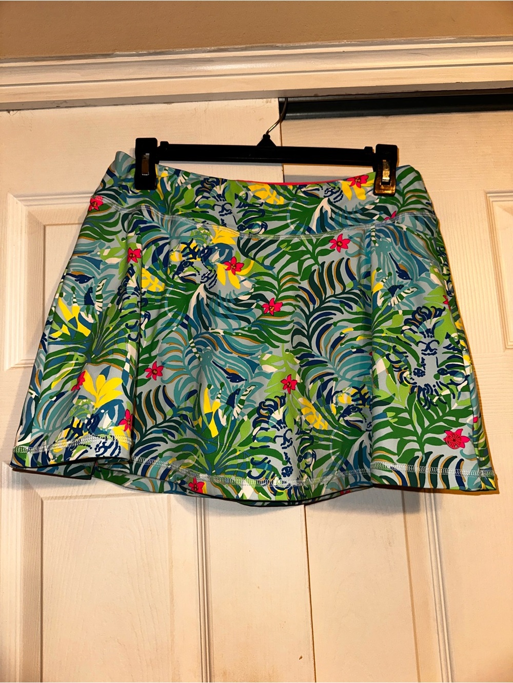 Lily Pulitzer Luxletic Print Women's Skirt - Green Multi